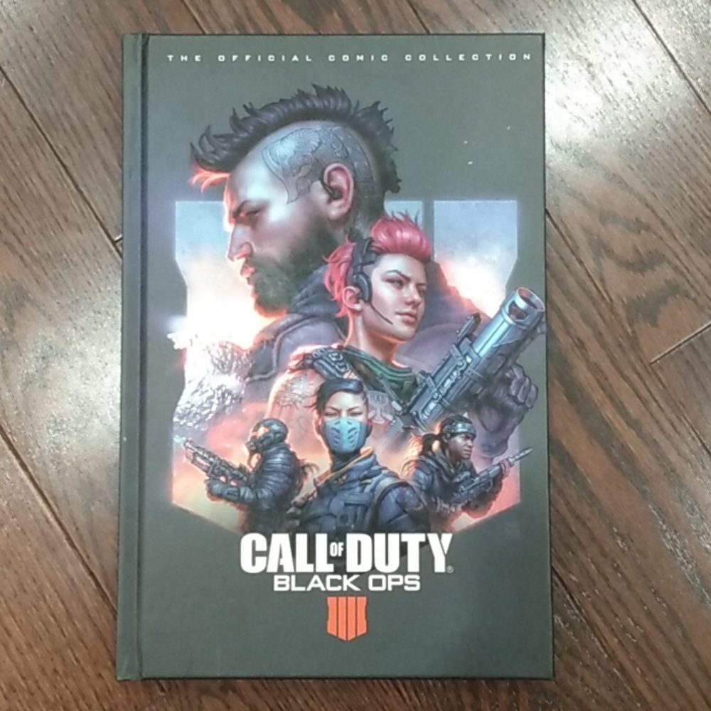 New Call of Duty Black Ops 4 Official Comic Collection Hardcover Book